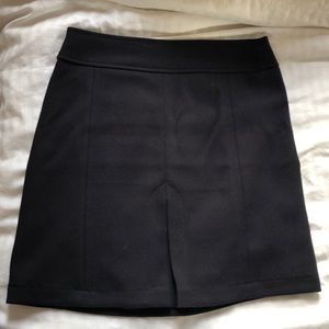 LOFT navy dress skirt